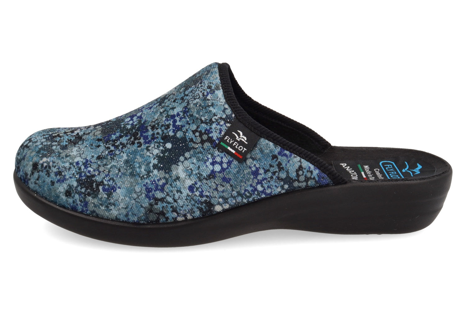 fly-flot-damen-pantolette-aus-elastischer-microfaser-stretch-3-5-cm-sohle image 3