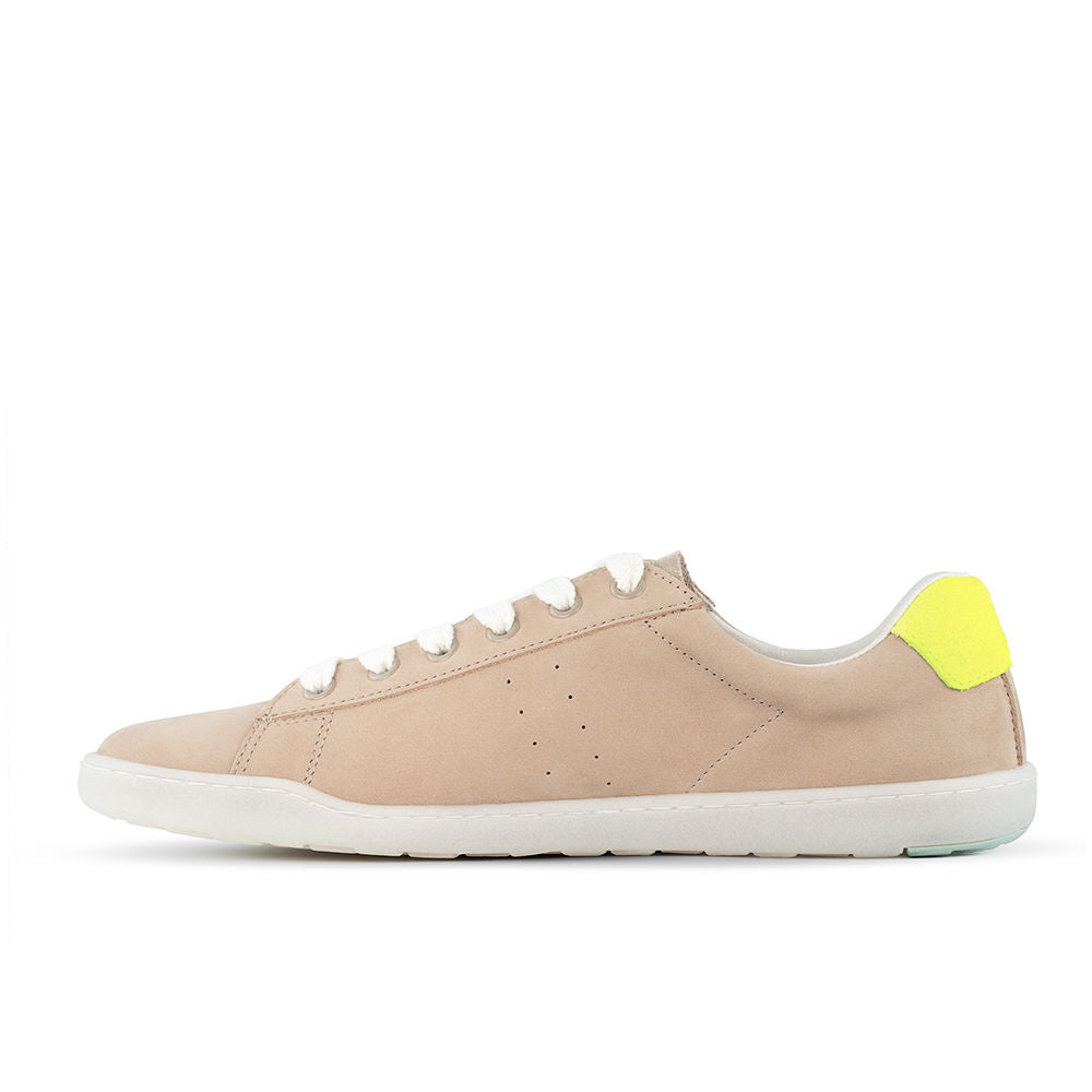 blusun-blsn-100w-barfu-sneaker-damen-beige-neon-nubukleder image 6