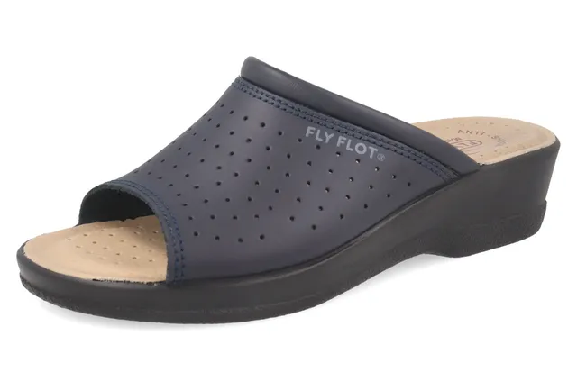 fly-flot-pantolette-damen-aus-gelochtem-leder-zum-schl-pfen image 1