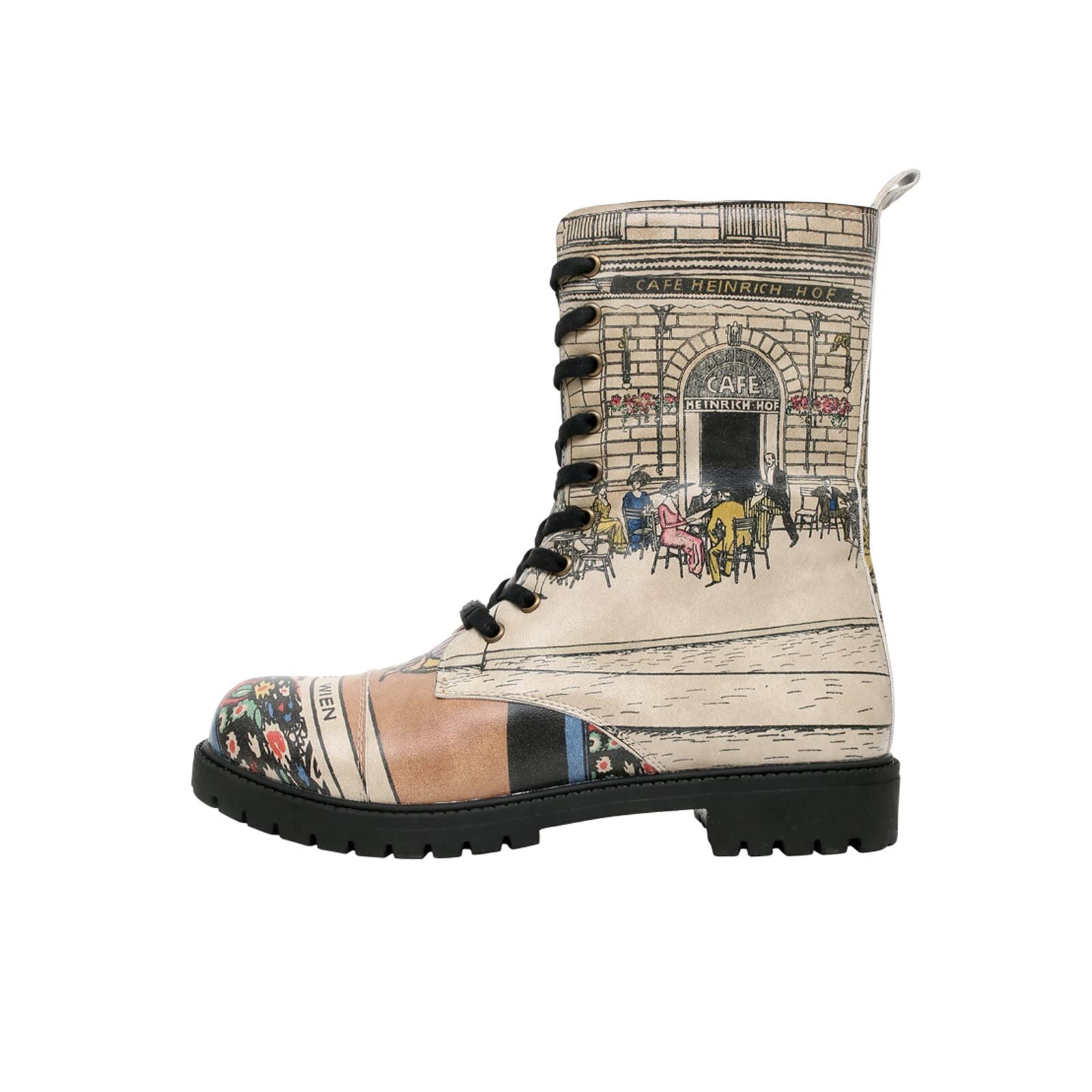 dogo-zipsy-boots-damen-stiefeletten-vegan-bunt image 3