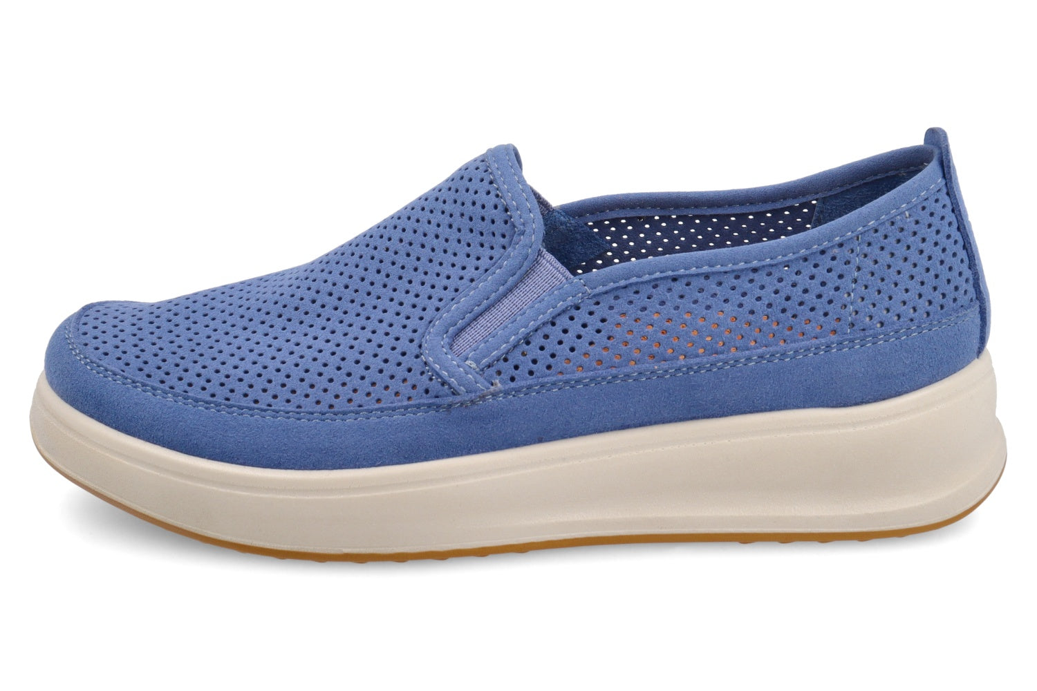fly-flot-damen-schuh-aus-microfaser-mit-kork-und-memory-4-cm-sohle image 3