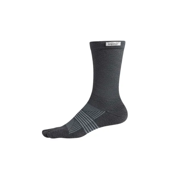 b-r-injinji-trail-zehensocken-grau-mit-coolmax-f-r-balance-und-grip image 1