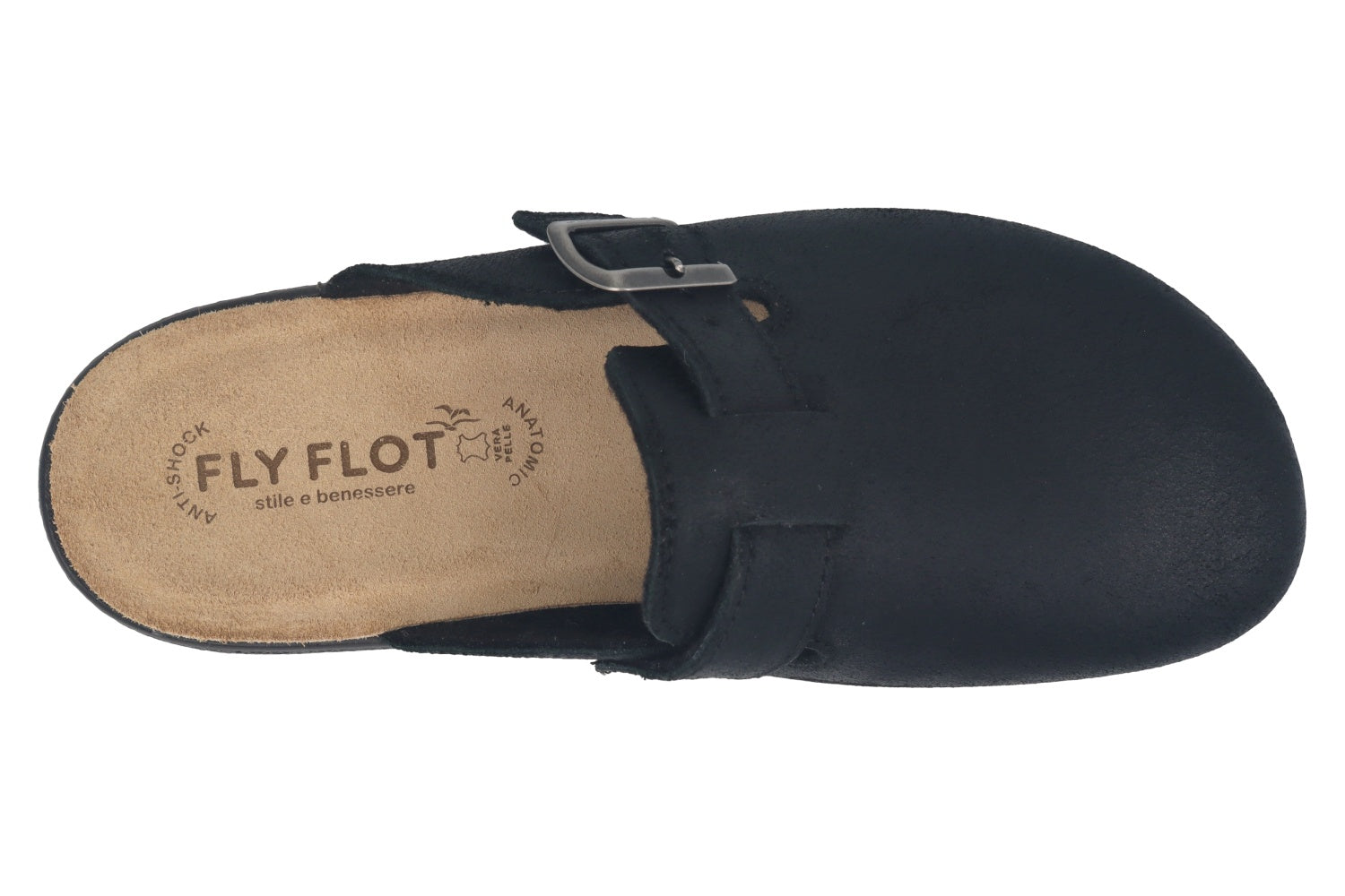 fly-flot-herren-pantolette-leder-schnalle-3-5-cm image 2