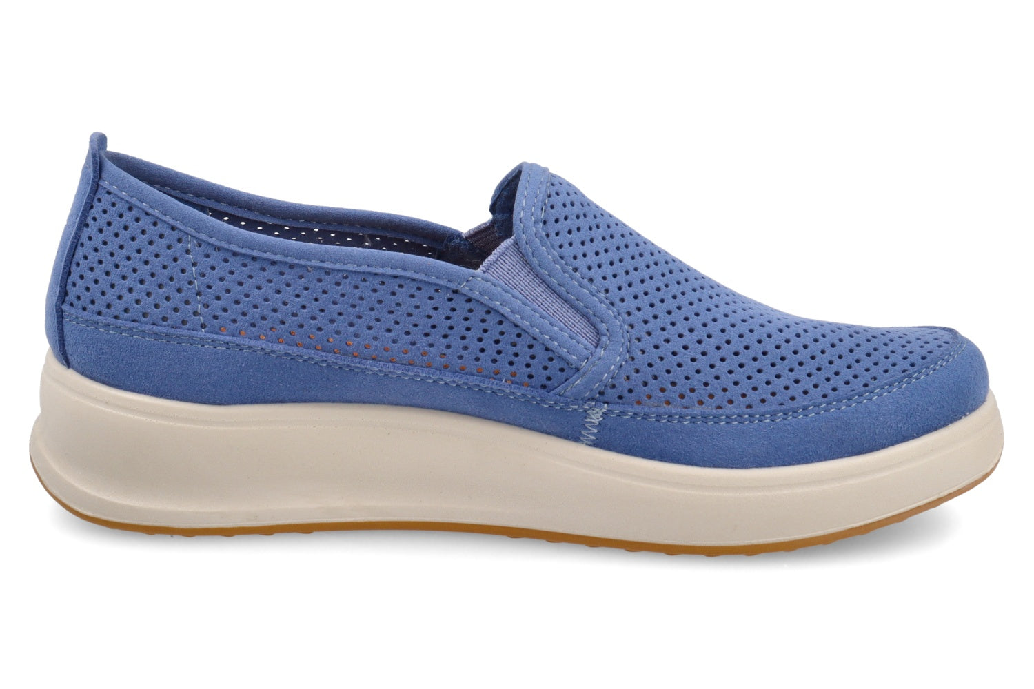 fly-flot-damen-schuh-aus-microfaser-mit-kork-und-memory-4-cm-sohle image 4