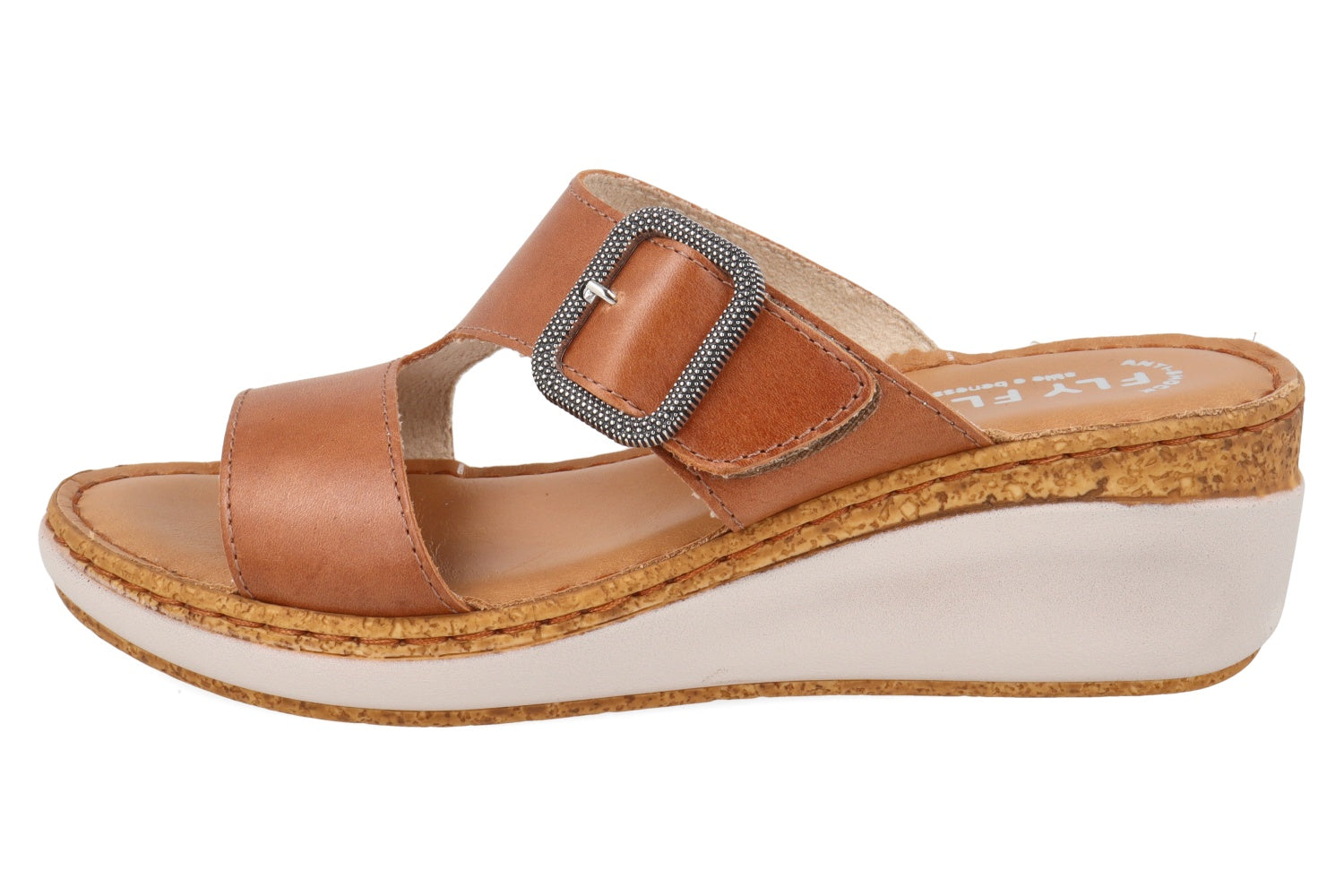 fly-flot-damen-pantolette-aus-leder-mit-klett-und-keil-6-cm image 3