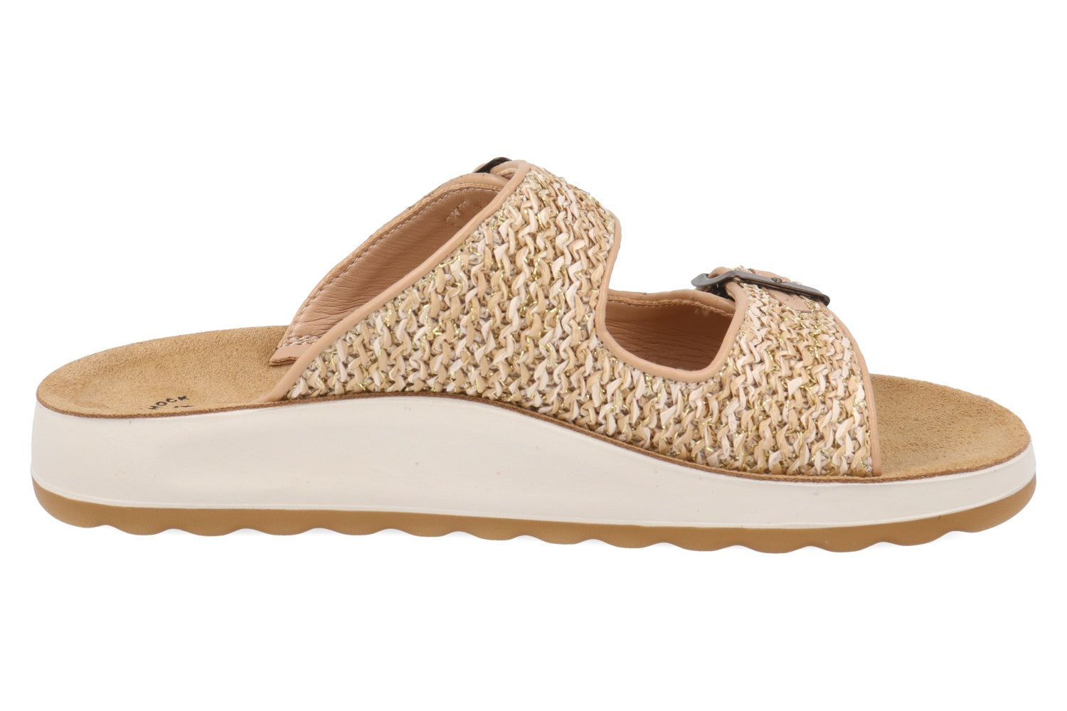 fly-flot-damen-pantolette-synthetik-mit-schnalle-leder-fu-bett-2-5-cm image 4