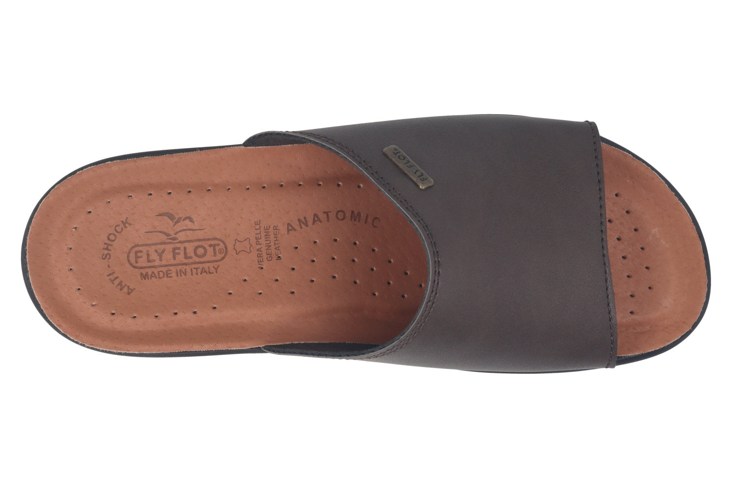 fly-flot-herren-pantolette-aus-evopell-mit-schnalle-und-leder-fu-bett image 6