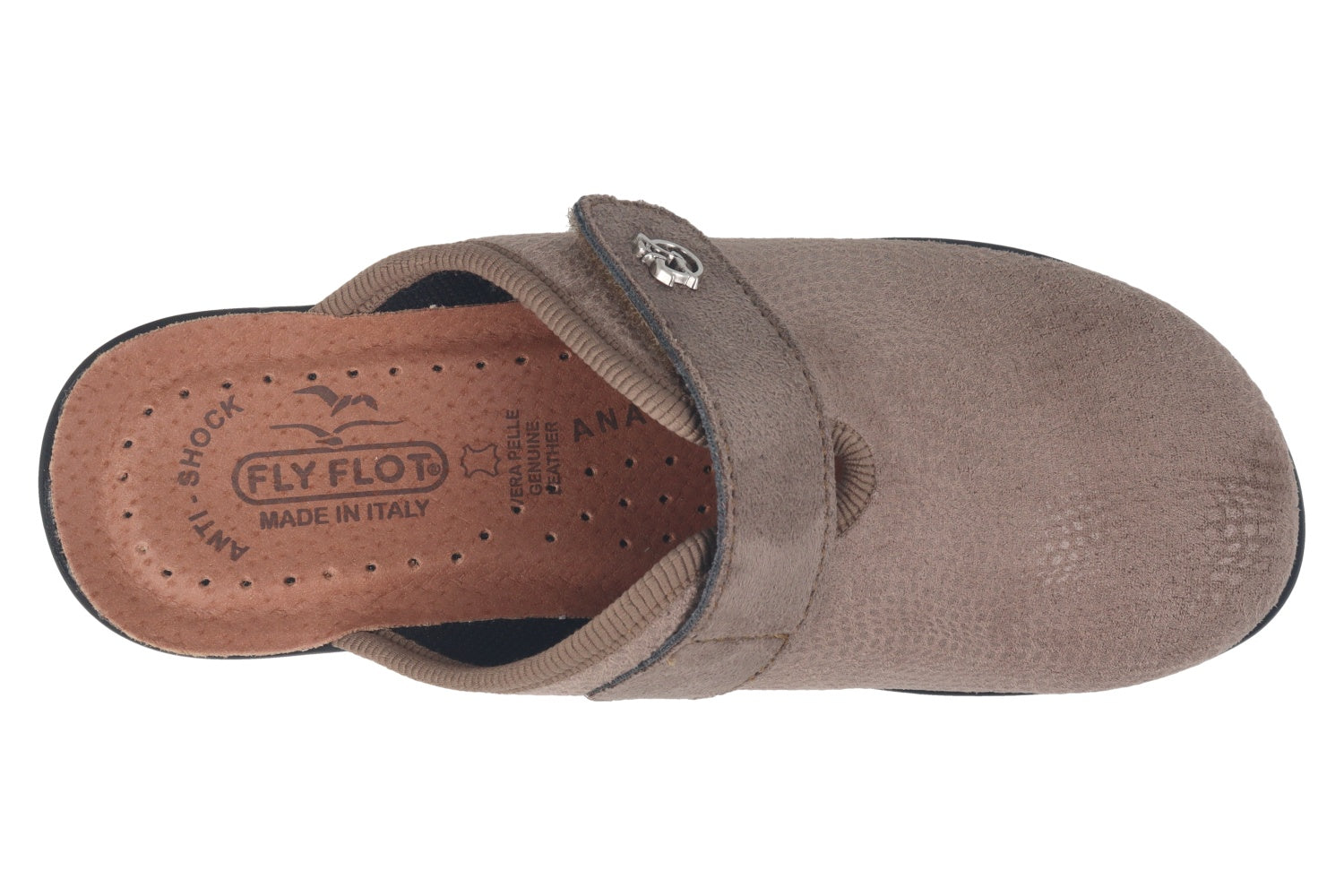 fly-flot-damen-pantolette-mikrofaser-mit-klett-5-cm-sohle image 2