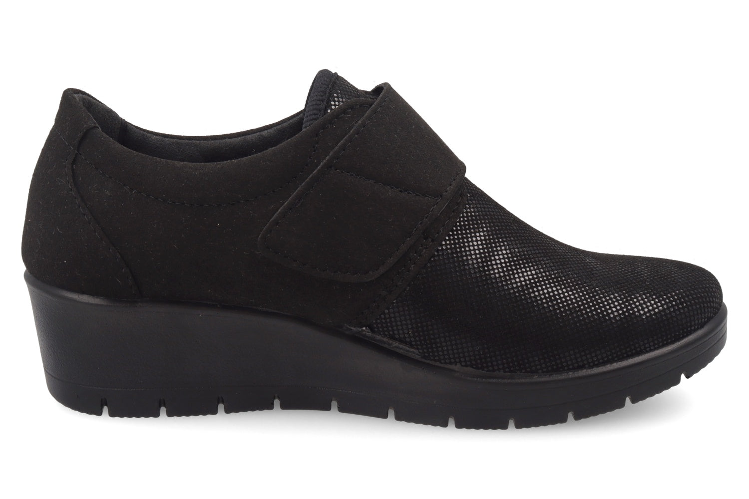 fly-flot-damen-schuhe-aus-elastischer-microfaser-mit-klett-memory-4-8-cm image 4