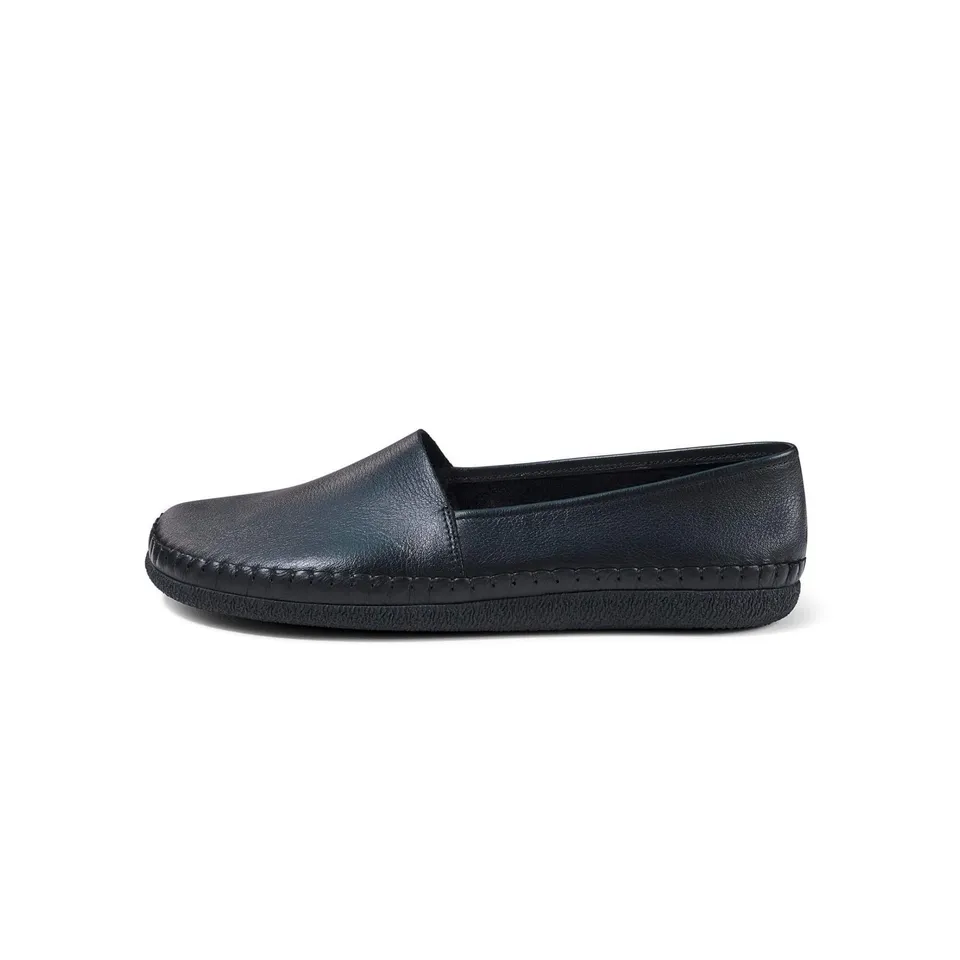 b-r-charlie-slipper-mokassin-blau-braun image 1