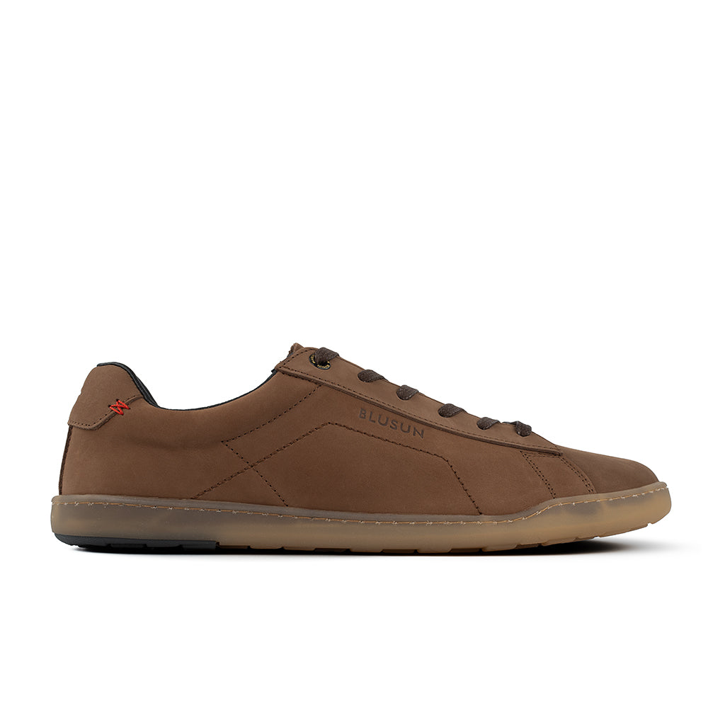 blusun-blsn-100m-herren-barfu-schuh-brown-nubukleder image 1