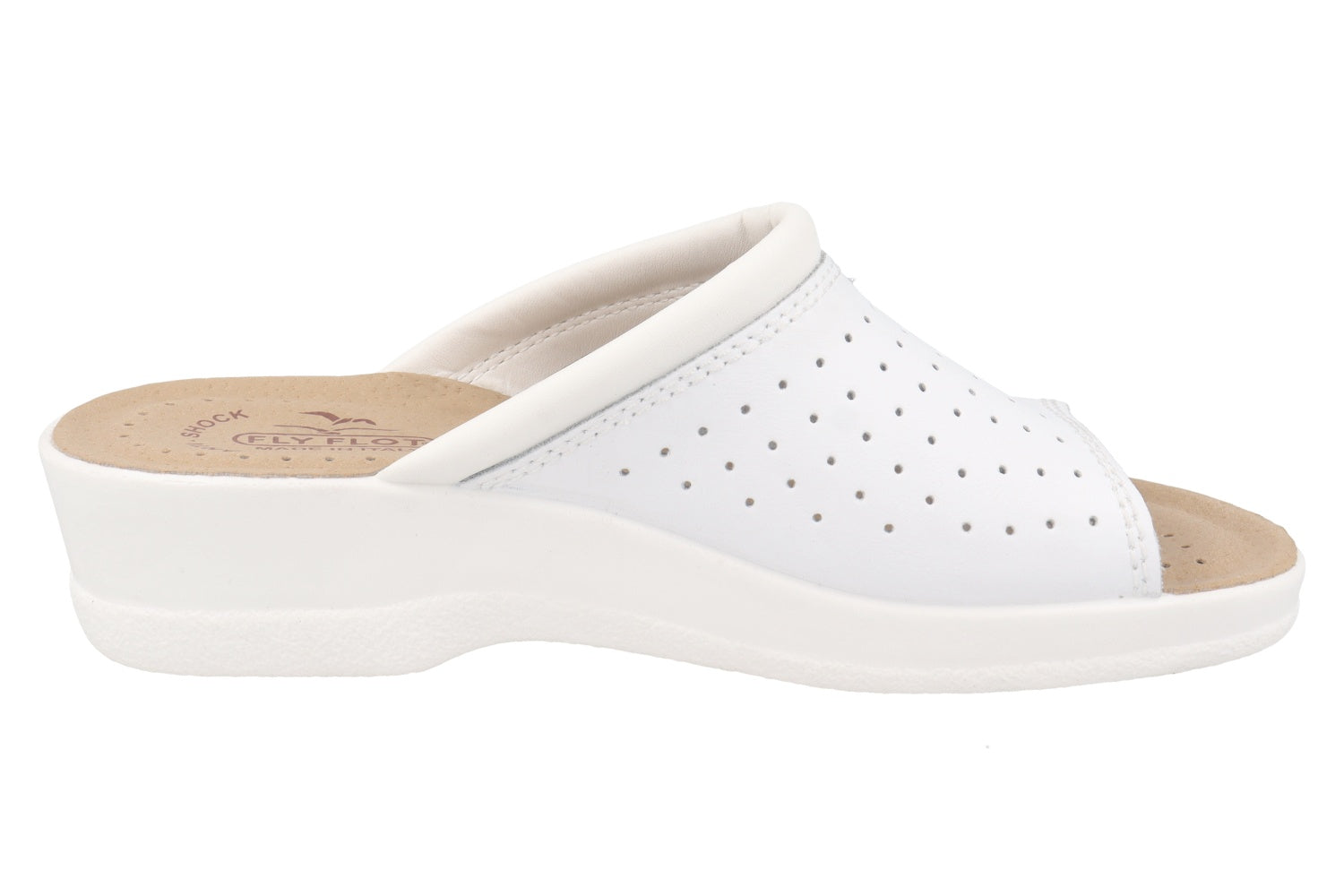 fly-flot-damen-pantolette-gelochtes-leder-4-cm image 4