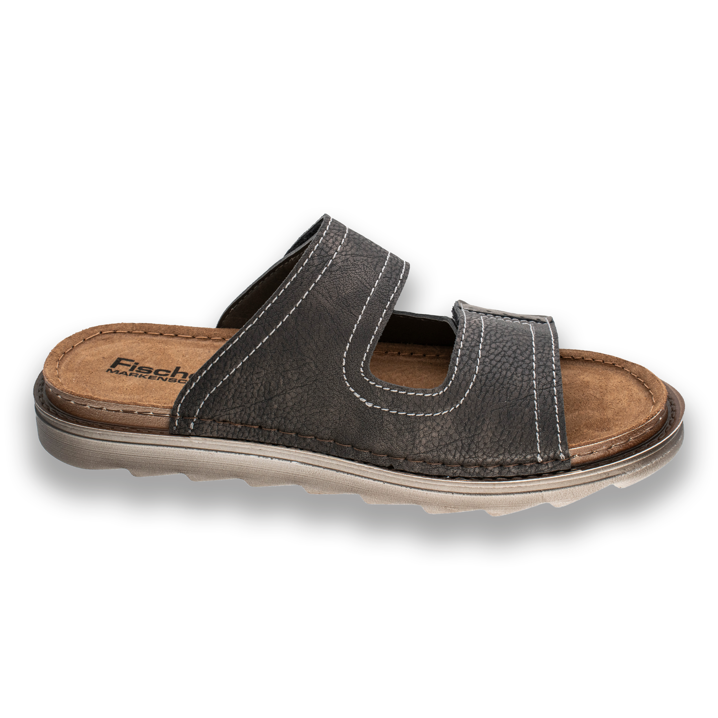 fischer-markenschuh-herren-pantolette-lars-566662-mit-klett image 4