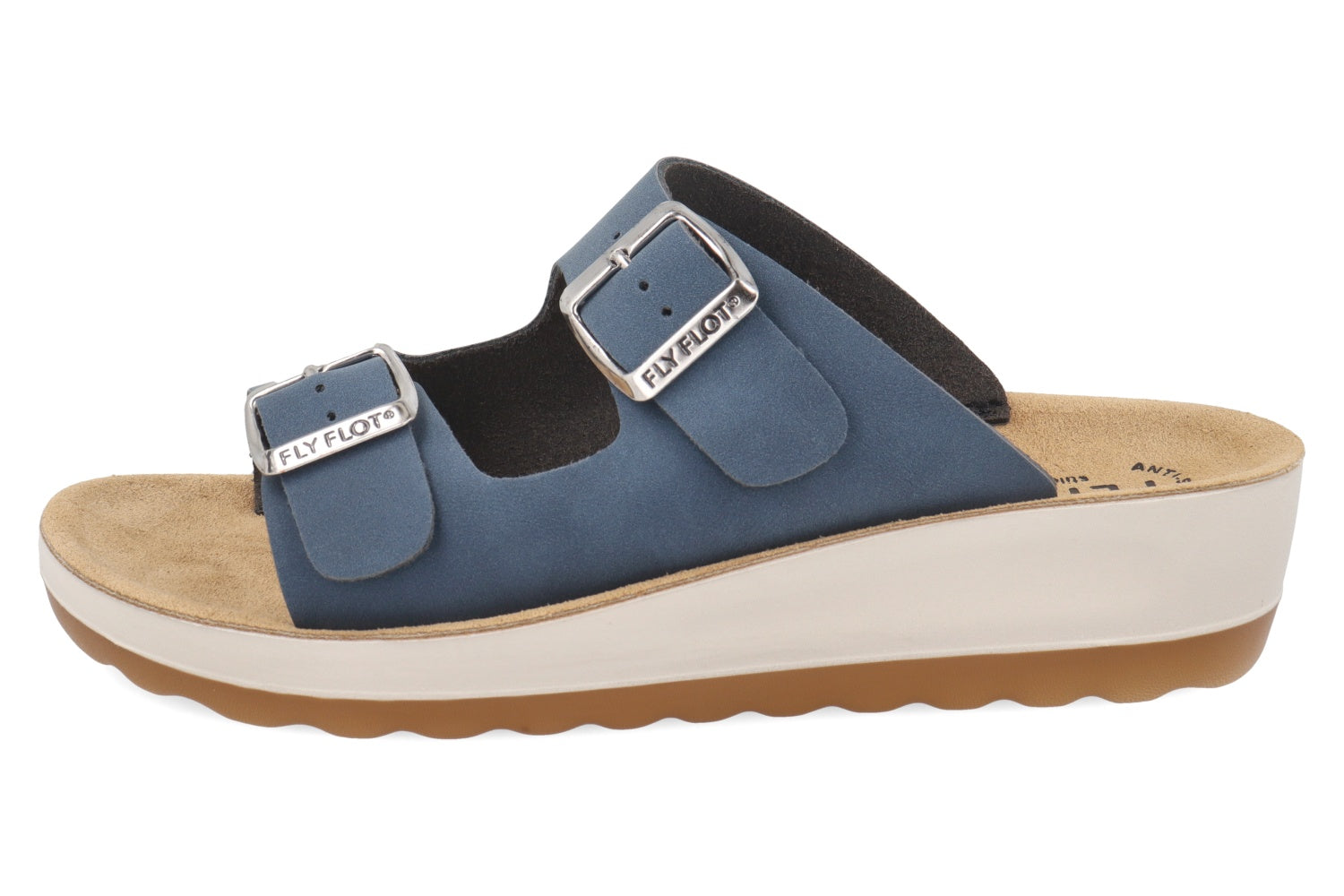 fly-flot-damen-pantolette-weiche-microfaser-mit-schnalle-lederfu-bett image 7