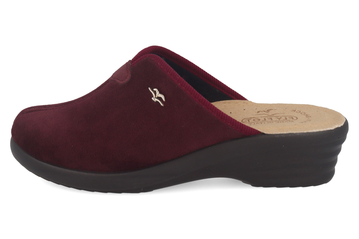 fly-flot-damen-pantolette-aus-samt-mit-leder-fu-bett-4-5-cm image 3