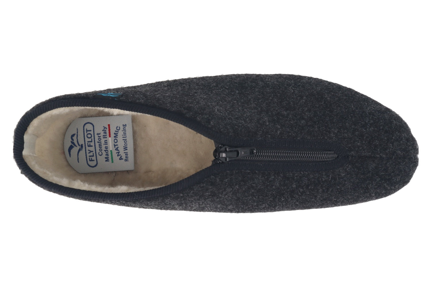 fly-flot-herren-hausschuh-mit-echter-wolle-rei-verschluss-4-cm-sohle image 6