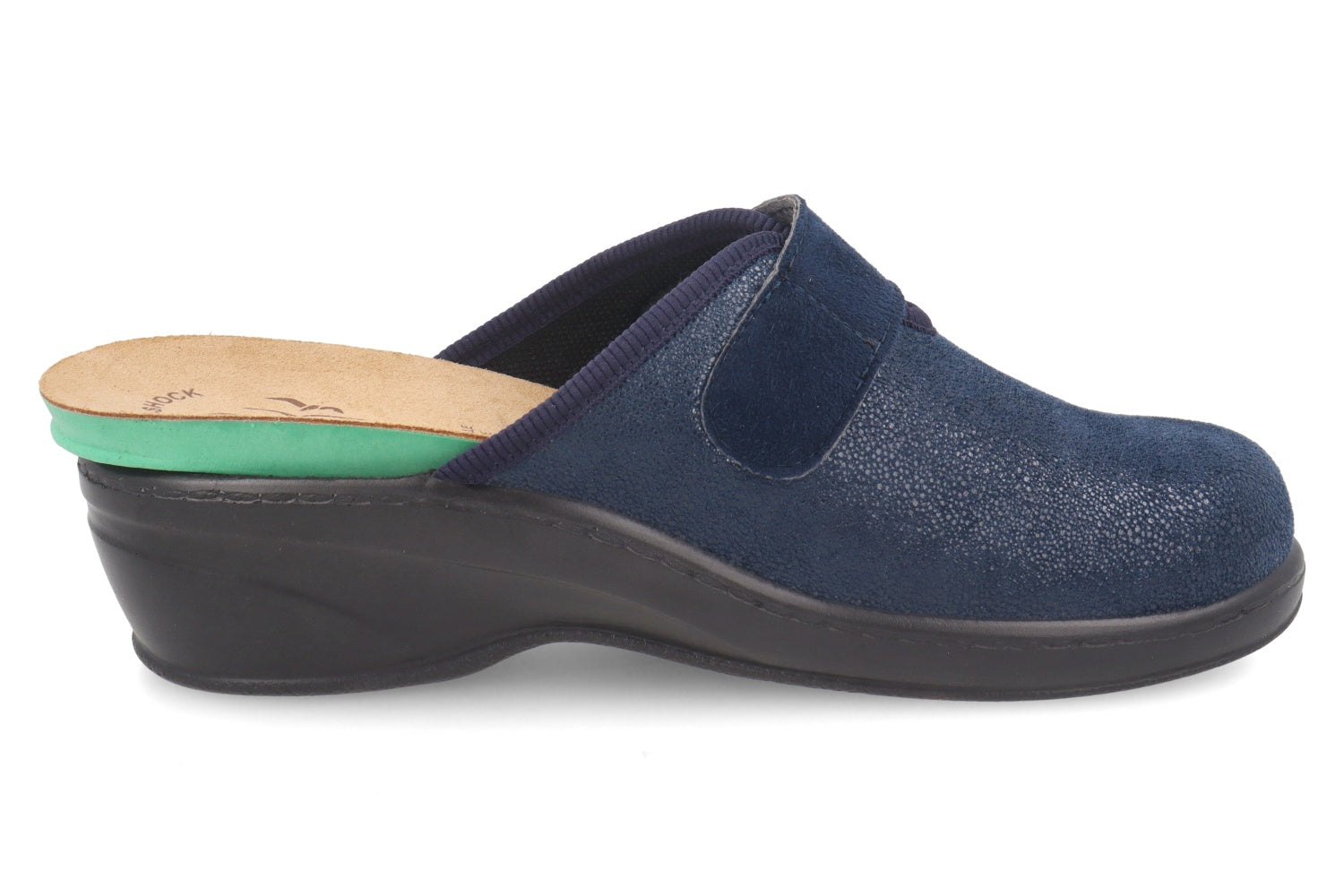 fly-flot-damen-pantolette-stretch-microfaser-klett-auswechselbares-fu-bett image 4
