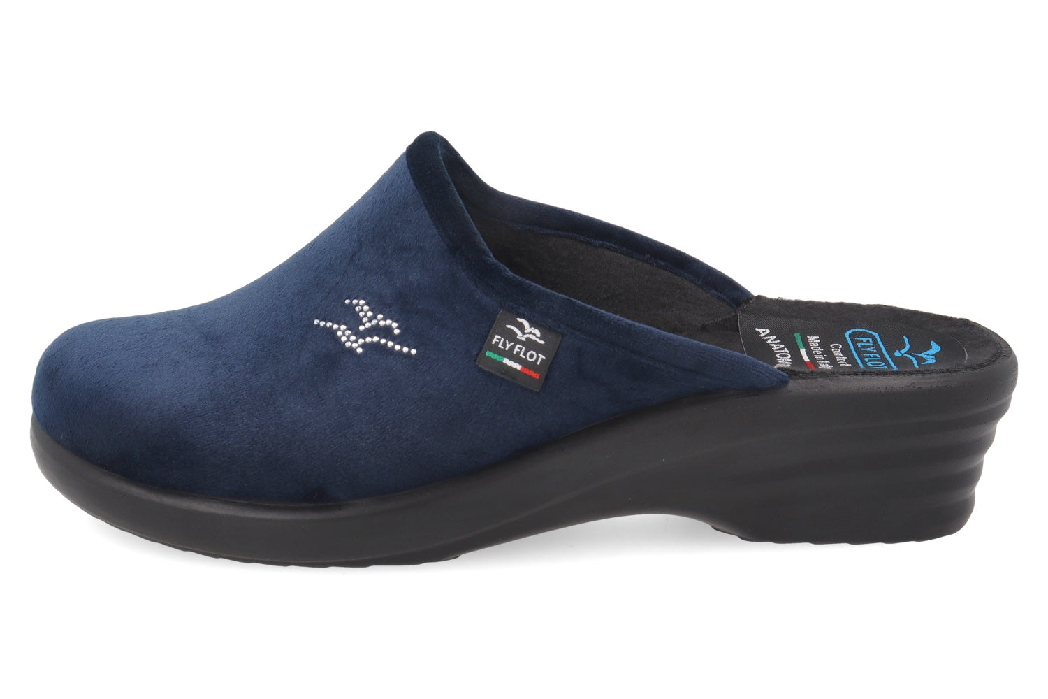 fly-flot-damen-ciabatta-pantolette-aus-samt-velours-mit-4-5-cm-sohle image 3