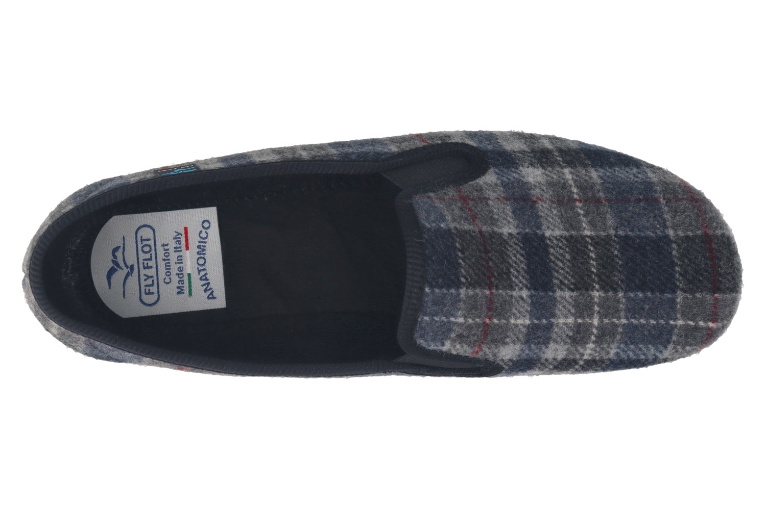 fly-flot-herren-pantoffel-aus-samt-mit-gummizug image 2