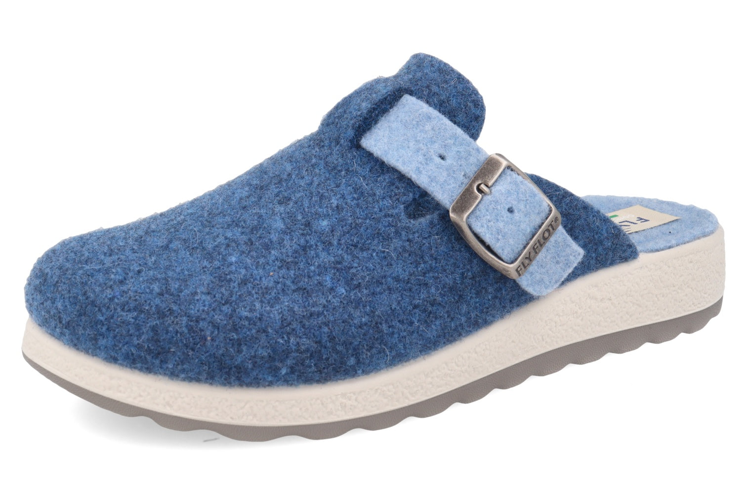fly-flot-ciabatta-da-donna-in-vera-lana-damen-woll-pantolette image 1