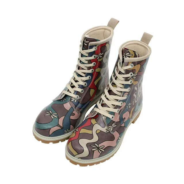 dogo-long-boots-vegane-damen-boots-nachhaltige-bunte-stiefel image 1