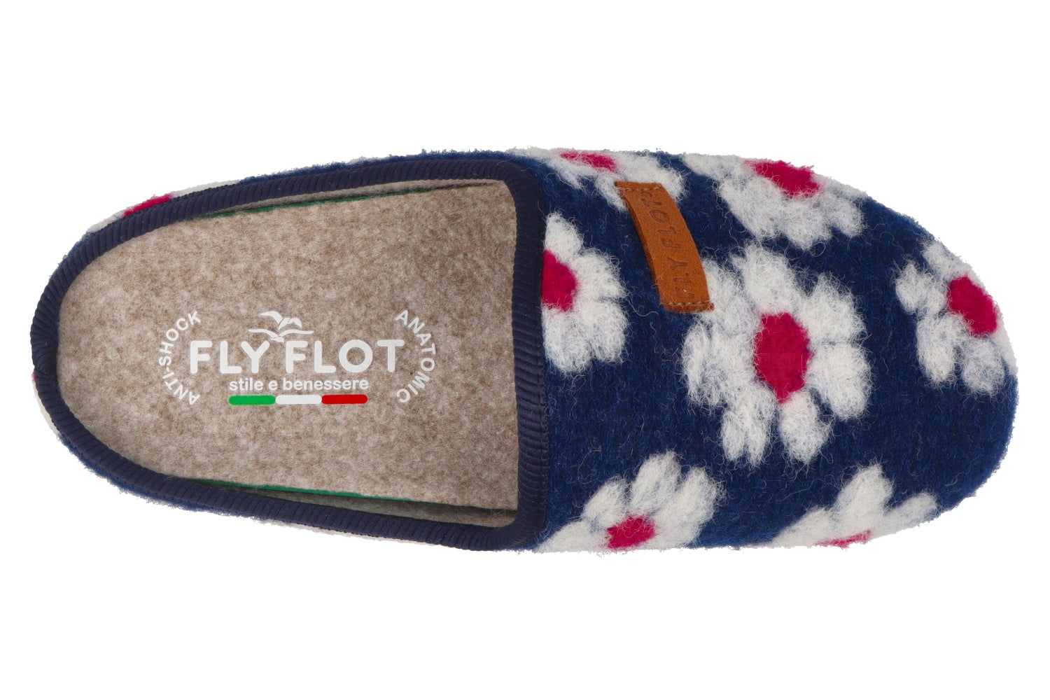 fly-flot-damen-pantolette-aus-panno-mit-herausnehmbarem-fu-bett image 2
