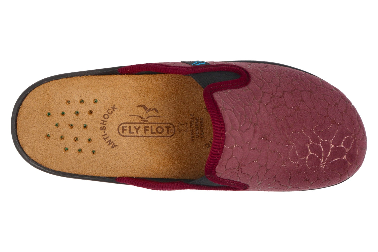 fly-flot-ciabatta-da-donna-in-morbida-microfibra-damen-pantolette-mit-lederfu-be image 2