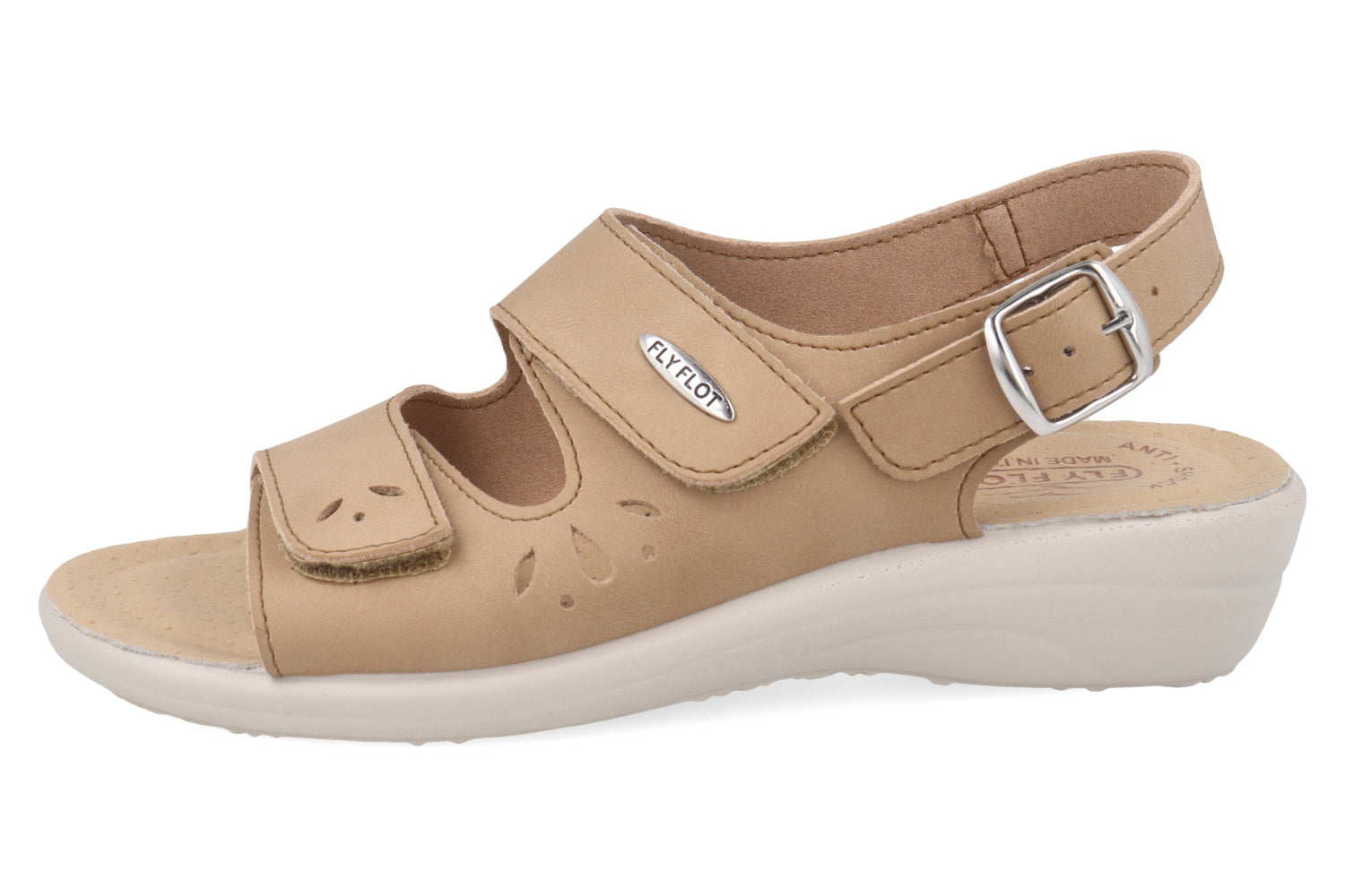fly-flot-damen-sandalo-sandale-aus-eco-leder-mit-klett-und-4-cm-keilsohle image 3
