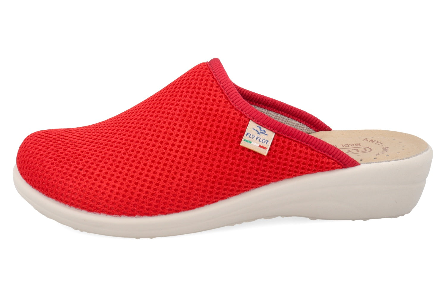 fly-flot-damen-pantolette-elastisches-netz-anti-shock-lederfu-bett image 7