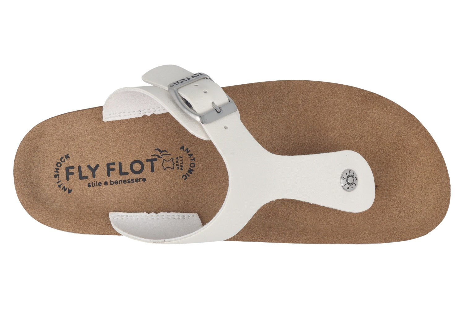 fly-flot-damen-pantolette-ecopelle-mit-schnalle-2-5cm-sohle image 2