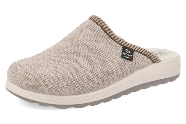 fly-flot-damen-pantoffel-wollstoff-3-cm image 1