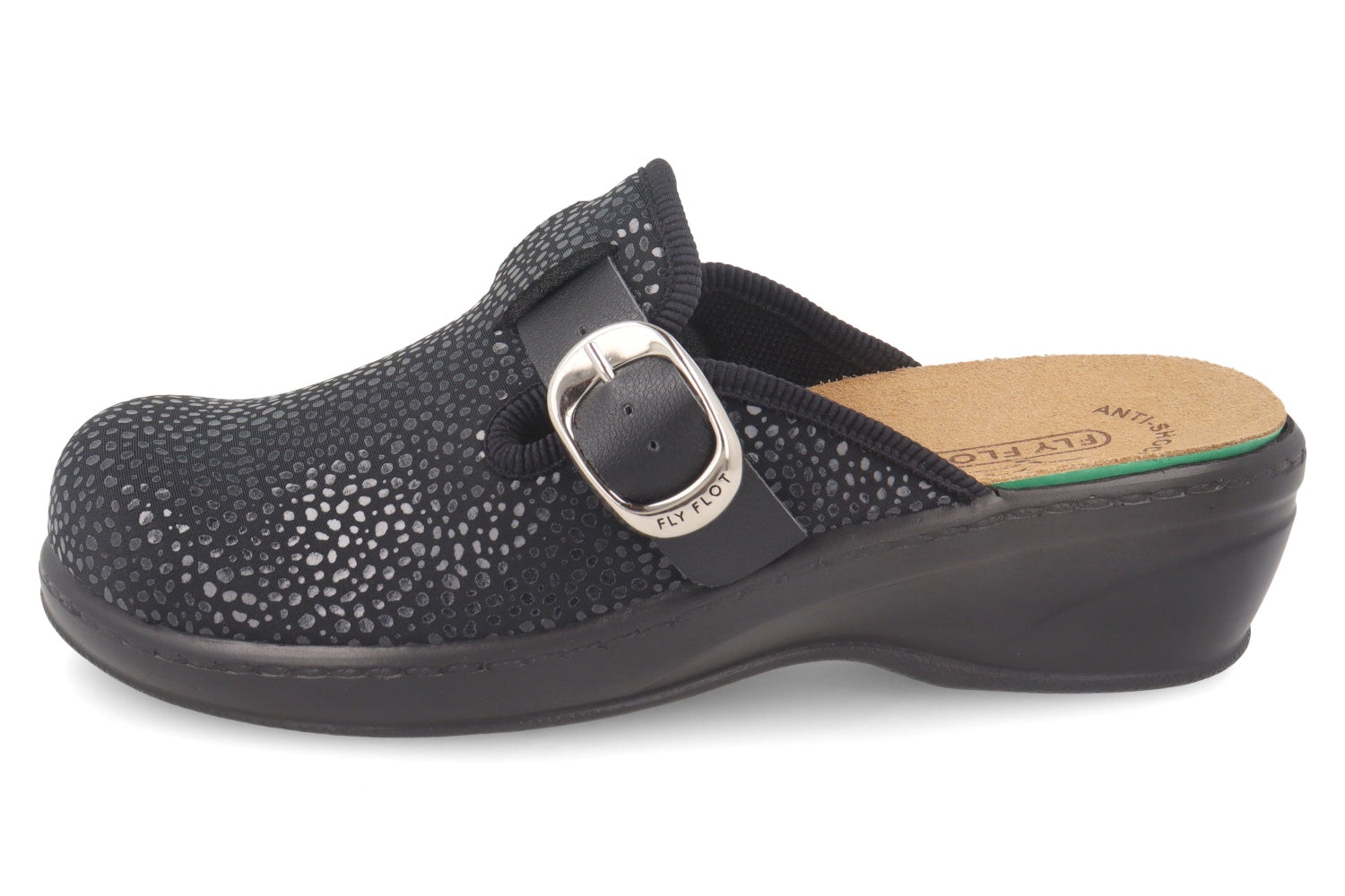 fly-flot-damen-pantolette-stretch-microfaser-riemen-einlagen-geeignet image 3