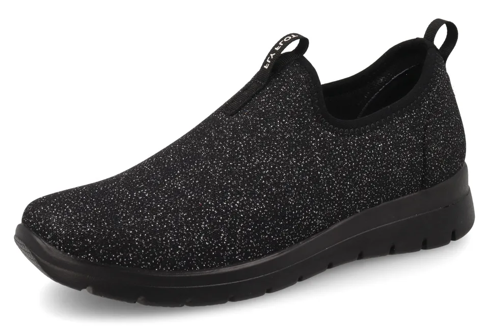 fly-flot-damen-slipper-stretch-microfaser-strass image 1
