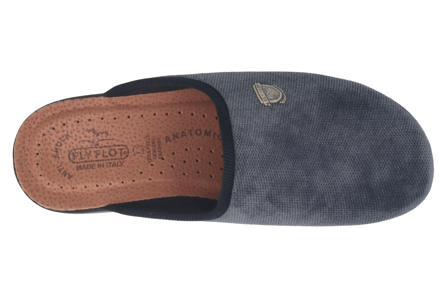 fly-flot-herren-pantolette-aus-weicher-microfaser-mit-leder-fu-bett image 6