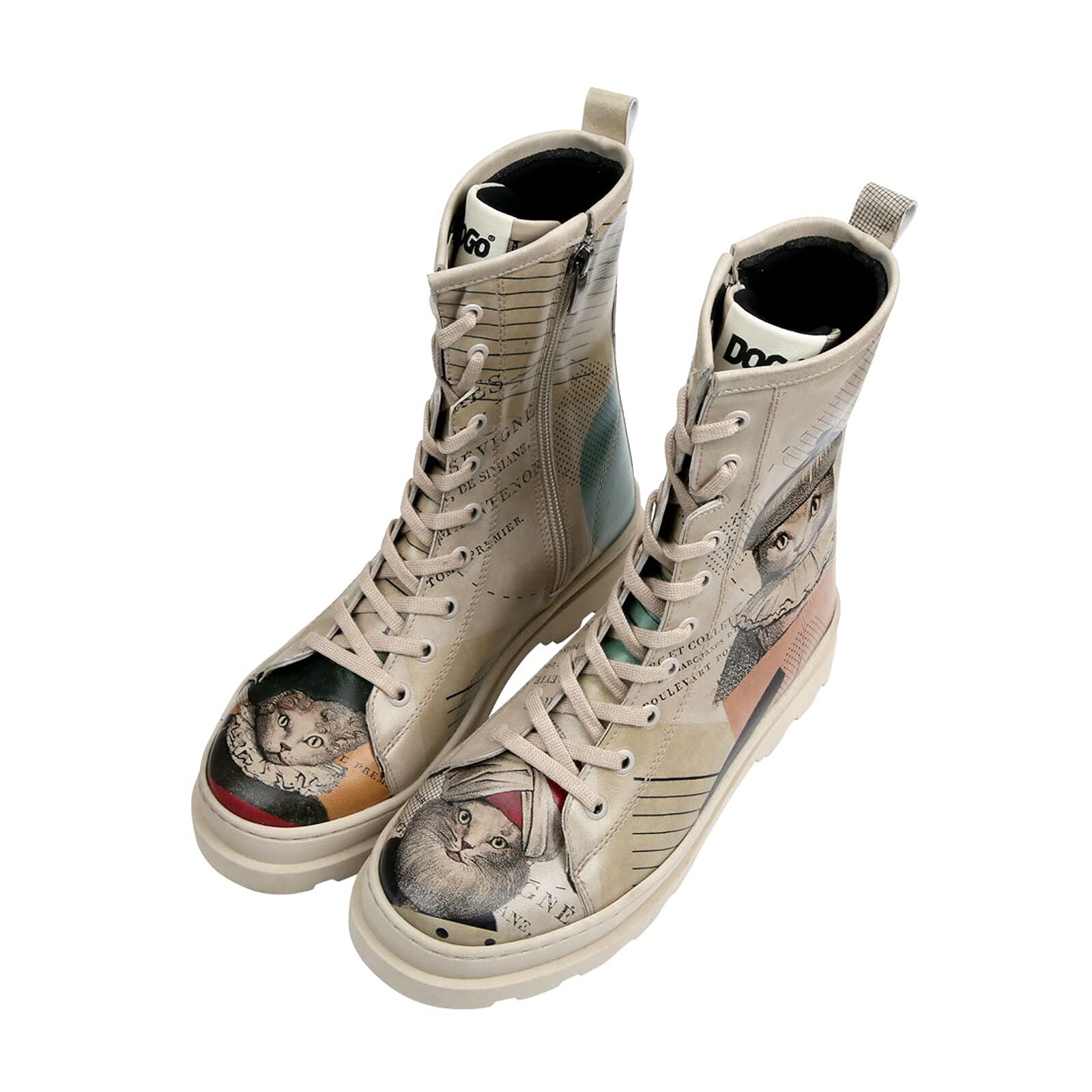 dogo-gisele-boots-vegane-damen-boots-bunte-stiefeletten-mit-rei-verschluss image 8