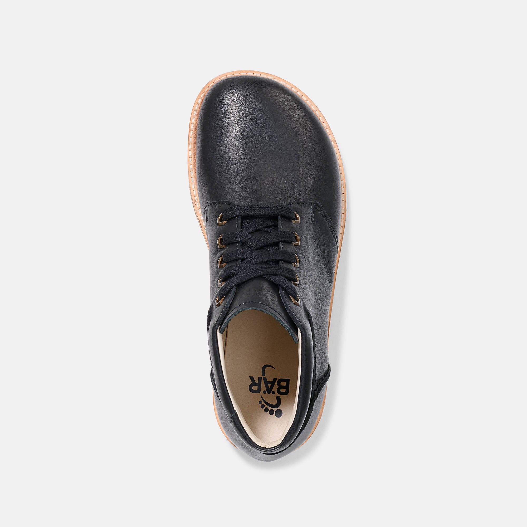 b-r-sean-herren-schn-rschuhe-naturkrepp-sohle-braun-schwarz image 6