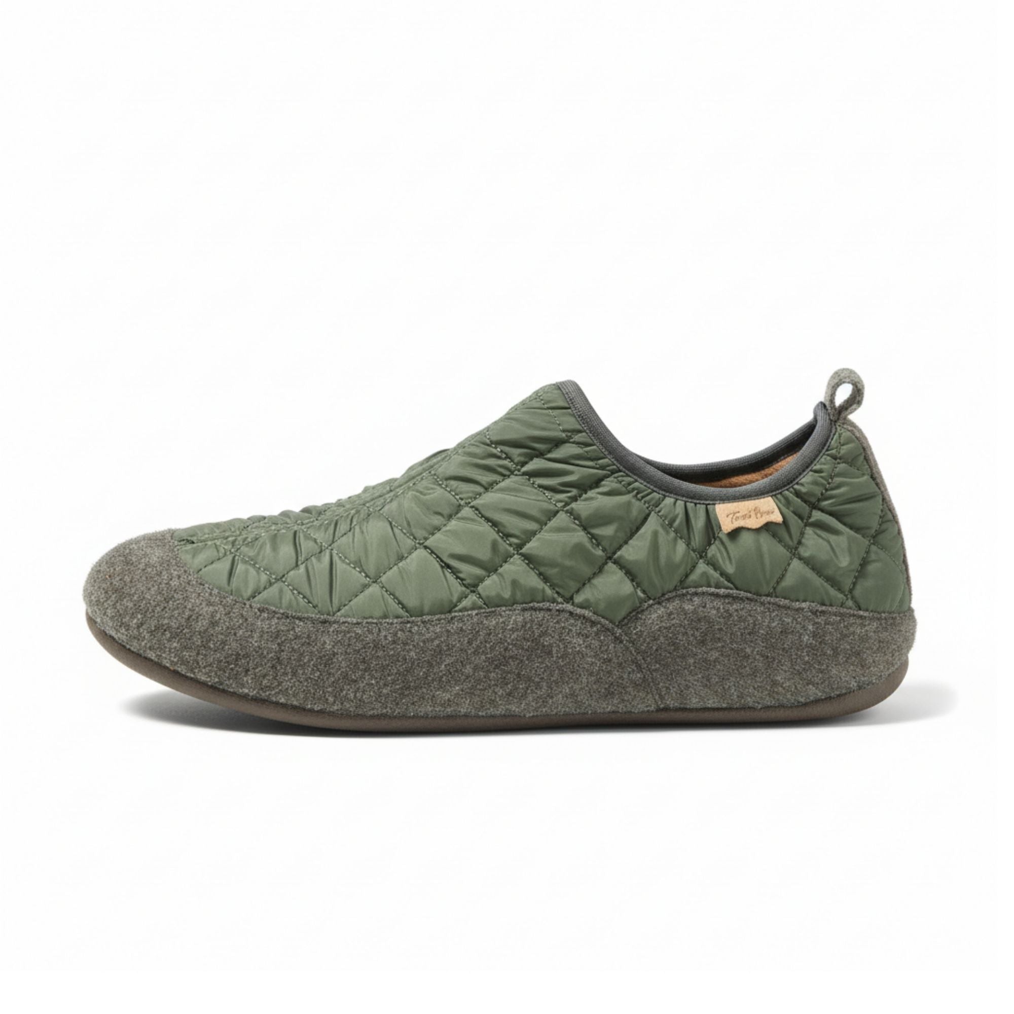 b-r-nil-hausschuhe-slipper-gr-n-textil image 1