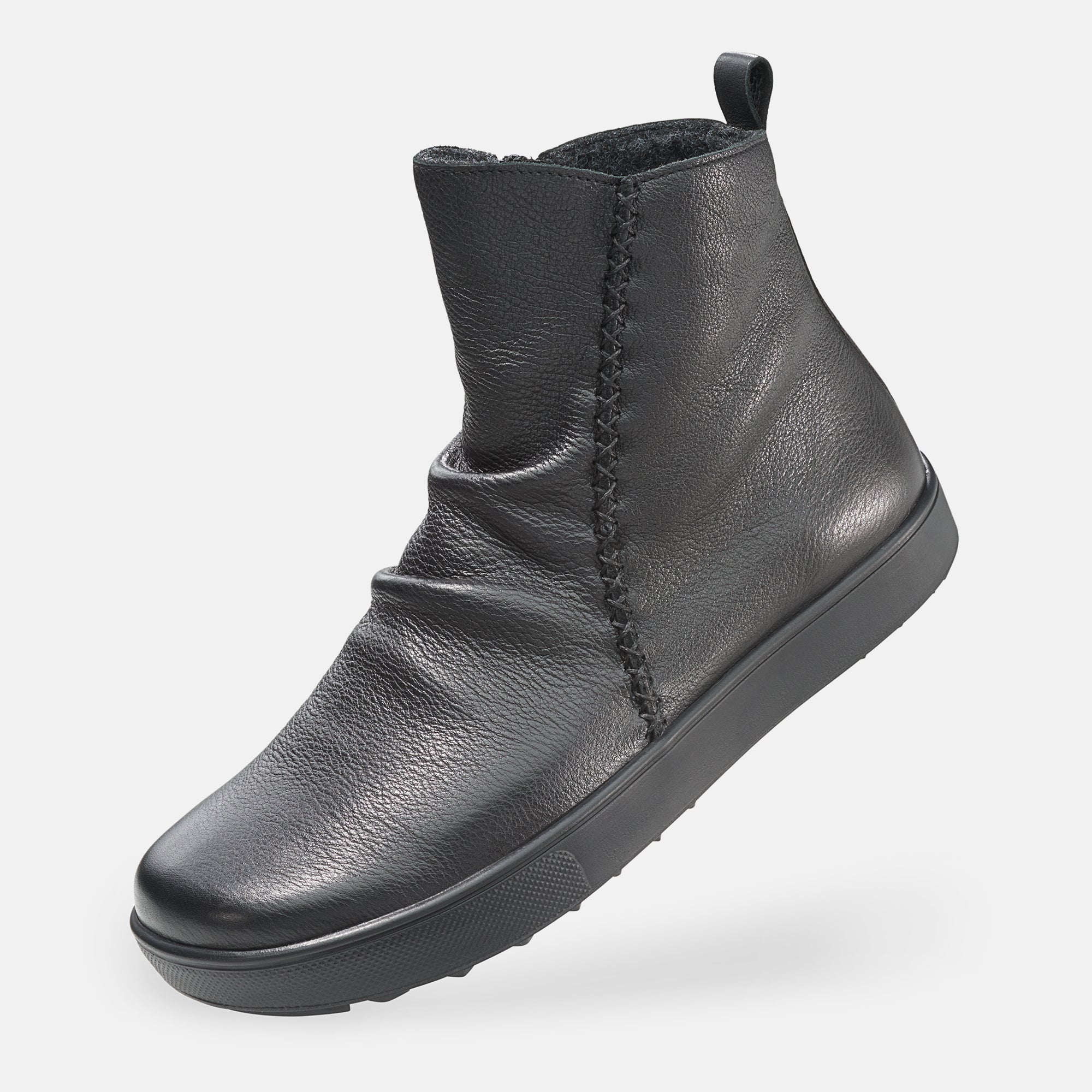b-r-merle-bootie-stiefelette-blau-casual-flach image 8