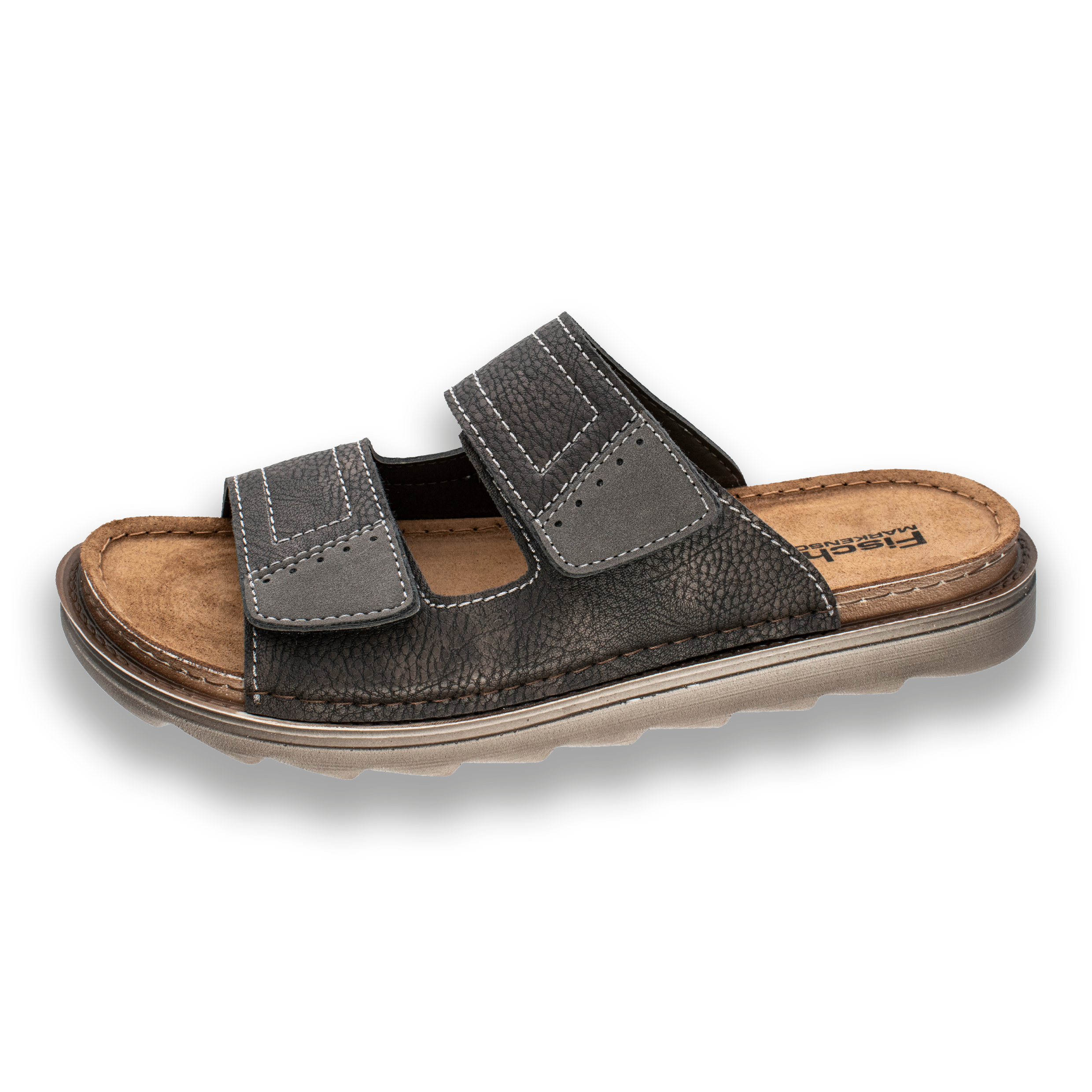 fischer-markenschuh-herren-pantolette-lars-566662-mit-klett image 1