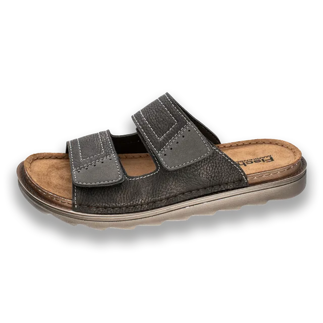 fischer-markenschuh-herren-pantolette-lars-566662-mit-klett image 1