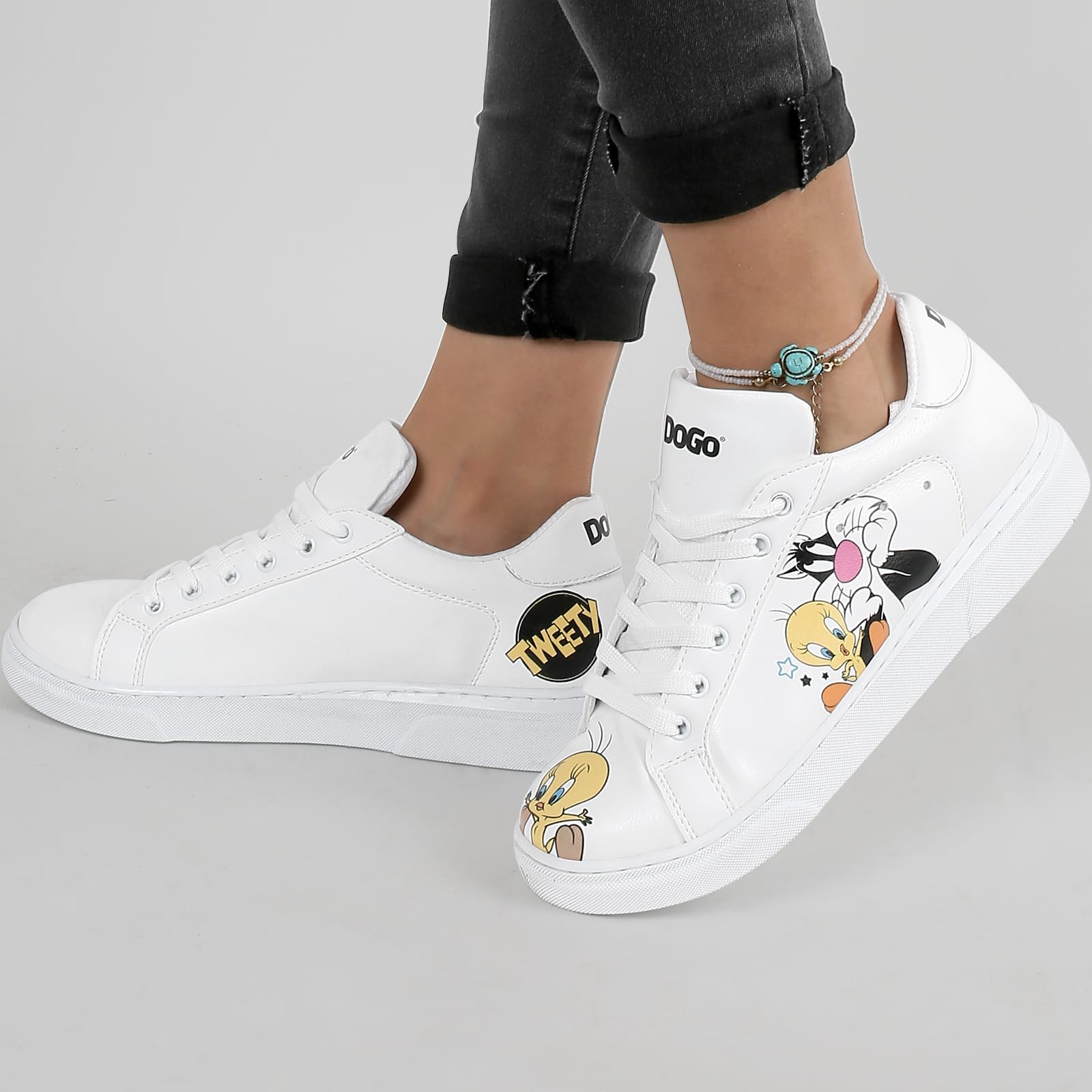 dogo-damen-ace-sneakers-best-of-tweety-and-sylvester-sneaker image 2