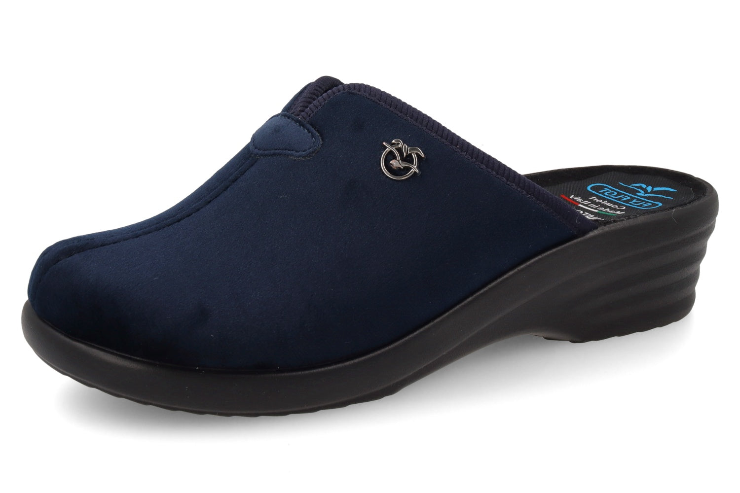 fly-flot-damen-pantolette-weiche-microfaser-4-5-cm-sohle image 1