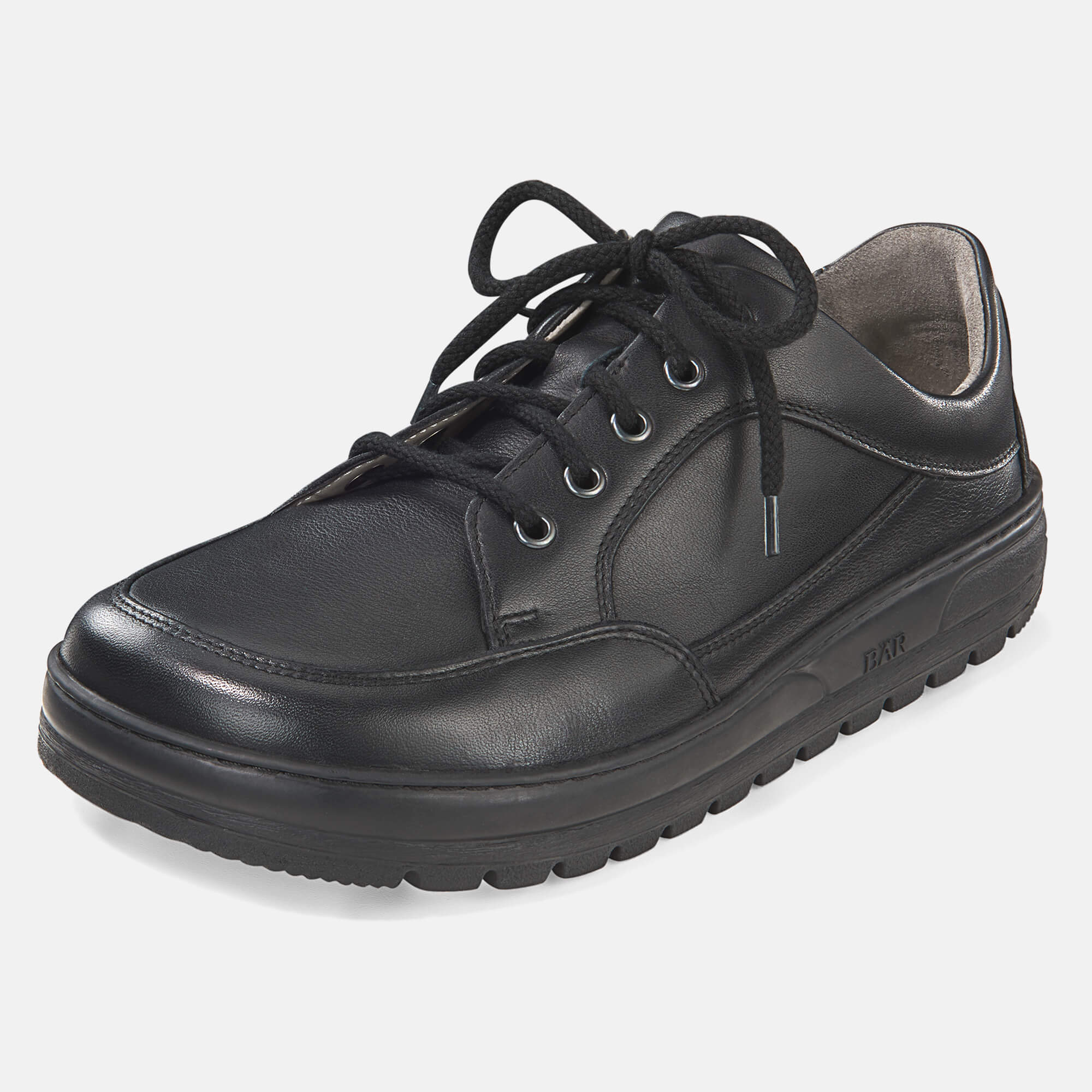 b-r-tobago-herren-schn-rschuh-rindleder-braun-schwarz image 3