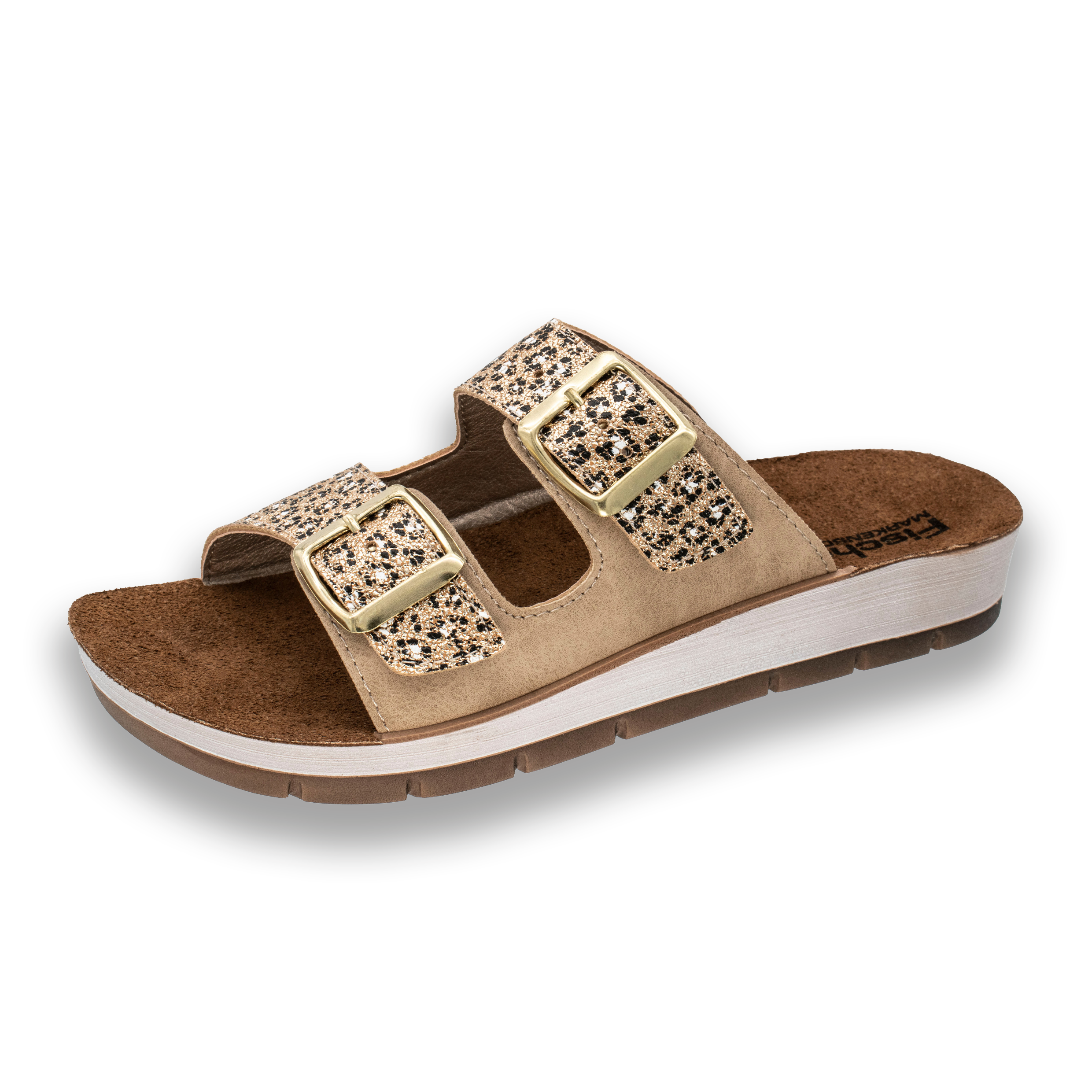 fischer-markenschuh-damen-pantolette-lina-526004-im-leo-design image 1