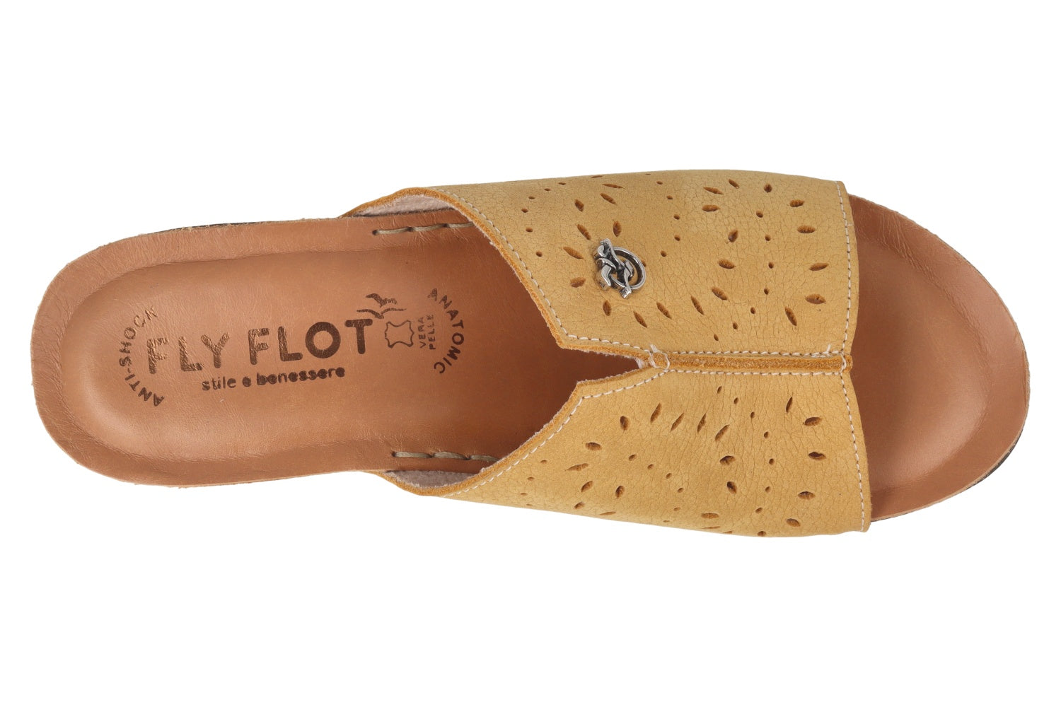 fly-flot-damen-leder-hausschuhe-ciabatta image 6