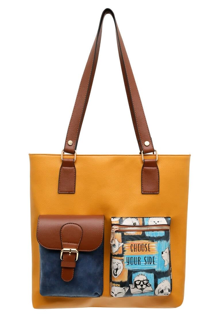 dogo-multi-pocket-bag-choose-your-side-vegane-damen-umh-ngetasche image 1