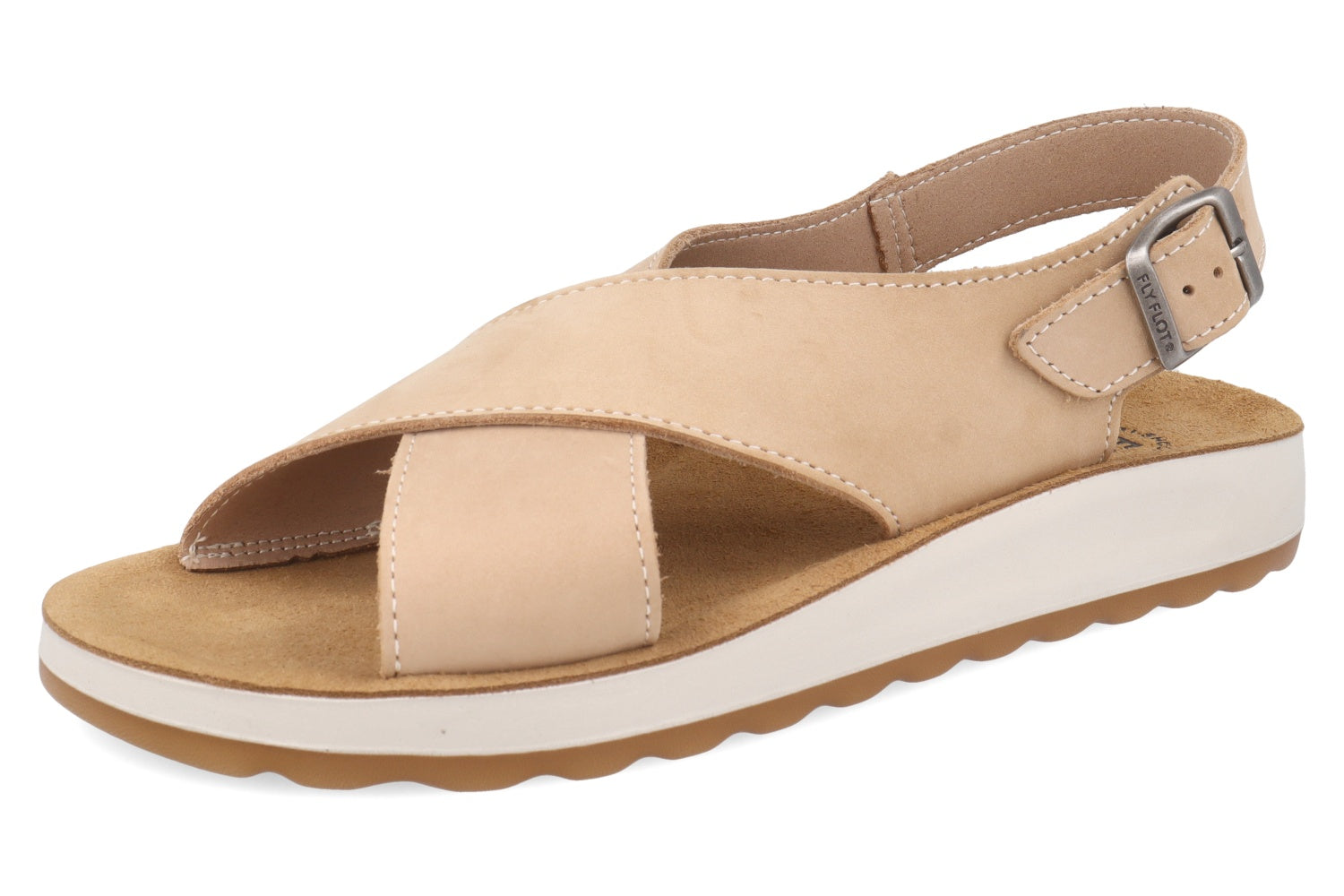fly-flot-damen-sandale-leder-mit-verstellbarem-riemen image 5