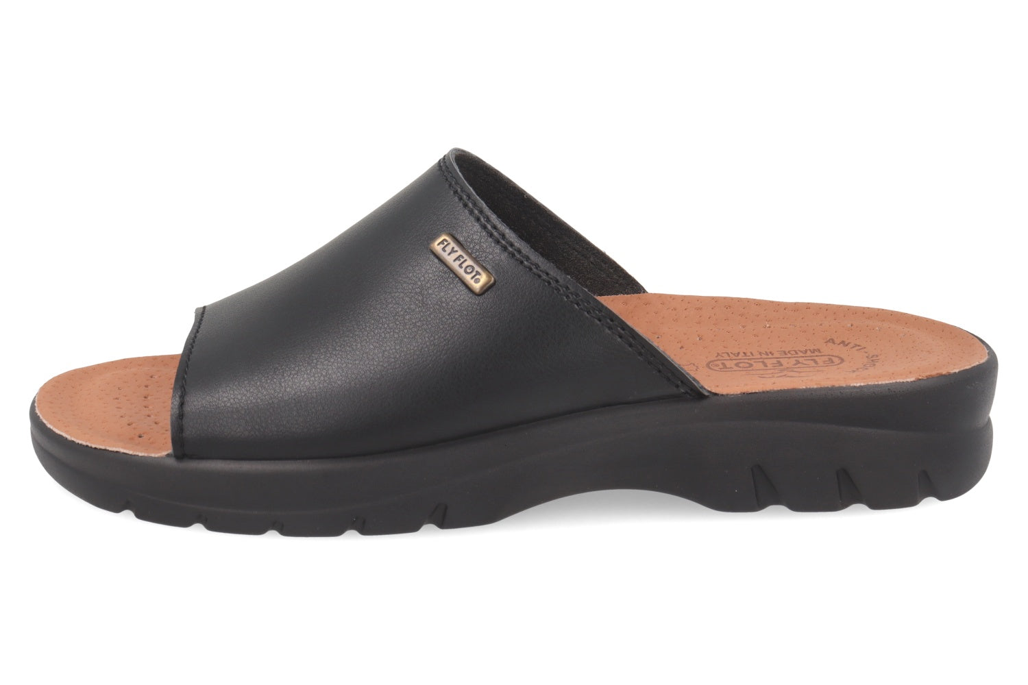 fly-flot-herren-pantolette-aus-evopell-mit-schnalle-und-leder-fu-bett image 3