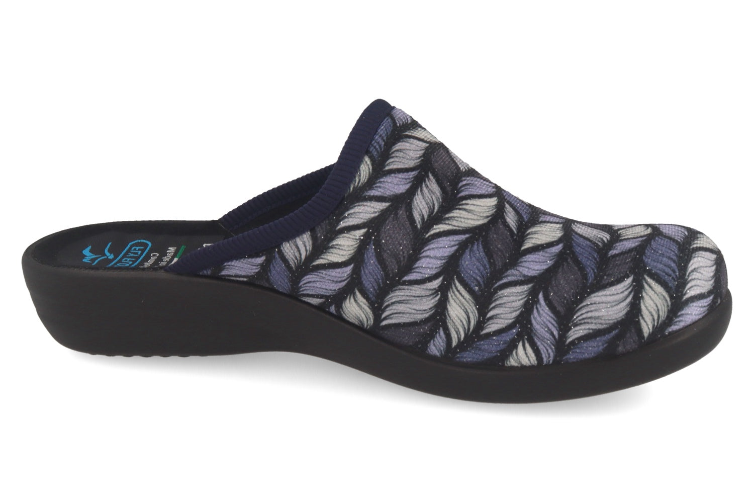 fly-flot-damen-ciabatta-hausschuh-aus-elastischer-stretch-mikrofaser image 4