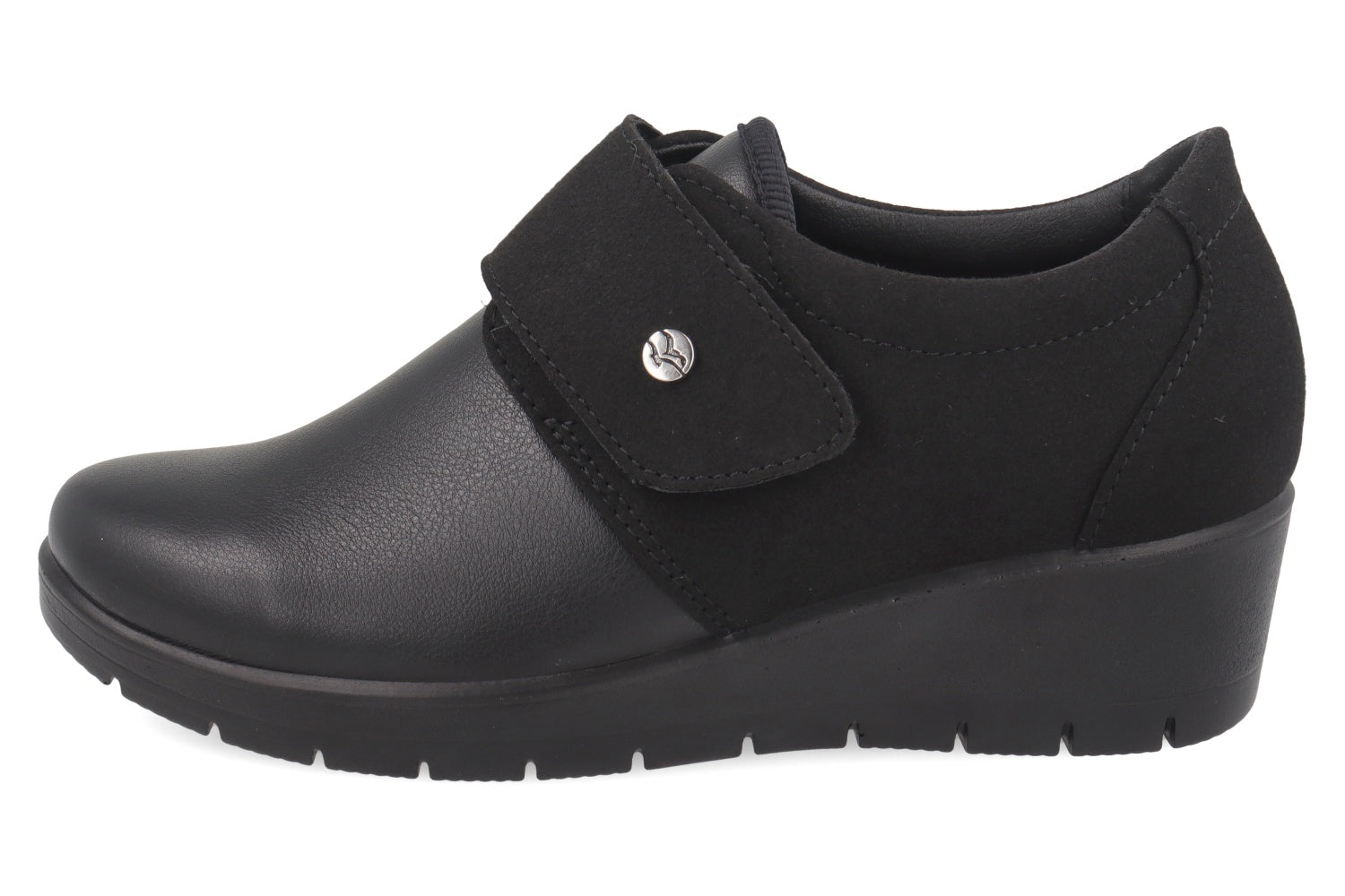 fly-flot-damen-schuh-aus-elastischer-microfaser-mit-klett-und-4-8-cm-sohle image 3